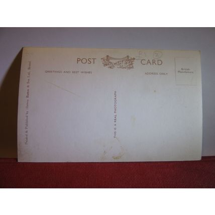 BATH ABBEY, BATH. SOMERSET unused vintage postcard RP by Harvey Barton =