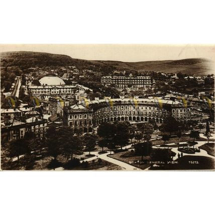 Buxton, General View, Derbyshire, RP Photochrom 75273 Postcard