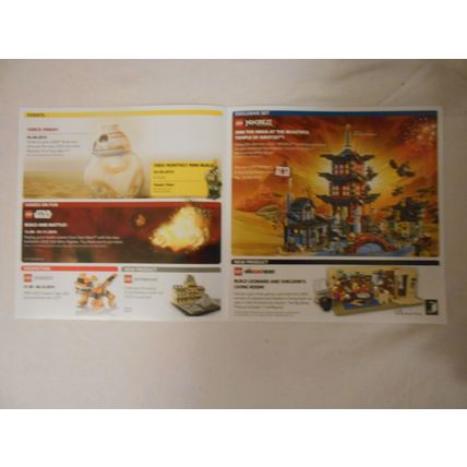 Lego Store Newsletter September 2015