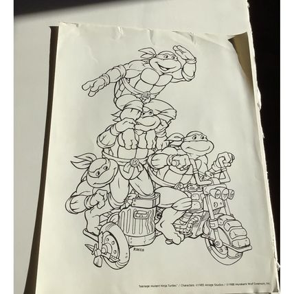 TMNT Teenage Mutant Ninja Turtles Marketing Promo Items 1988/89 RARE Amazing