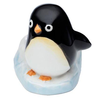 Penguin Egg Cup Ceramic 8 CM Tableware Home Decor