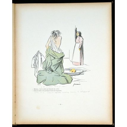 LA VIE 1893 Jean-Louis Fourain, Jean Alexandre Félix Juven HARD COVER BOOK