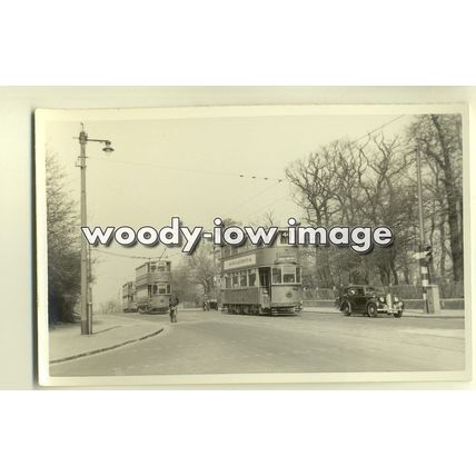 tm5202 - London Transport Tram 166 to Middle Park Ave - photograph