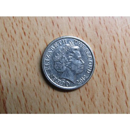 Jersey 2012 Elizabeth ll 5p Coin
