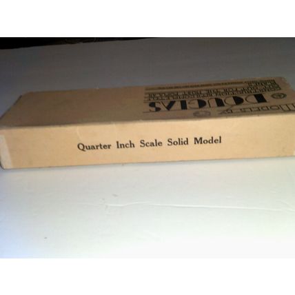 Douglas Model Co. Utah Solid wood model kit SIKORSKY HELICOPTER 1943 Rare