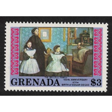 Grenada 'The Bellelli Family' Painting by Degas 1984 MNH SG#1355