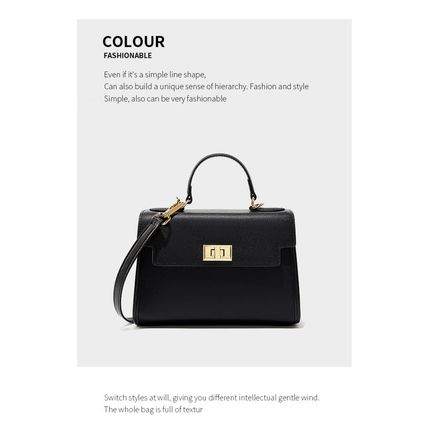 Genuine Leather Women Top Handle Straw Crossbody Bags Black