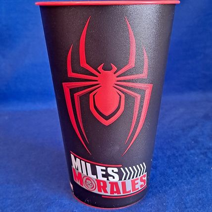 New ZAK Lot 2 Marvel SPIDERMAN TUMBLERS Plastic Drink Cups Water Miles Morales