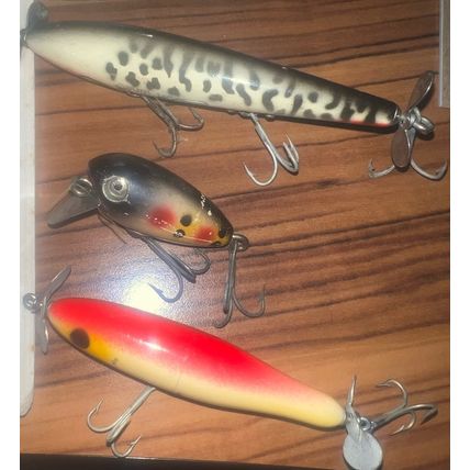 Lot of Vintage Fishing Lures: See below