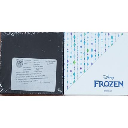 1 Oz Silver Collectible Disney Frozen Pamp Suisse In Capsule & Box w/ Coa