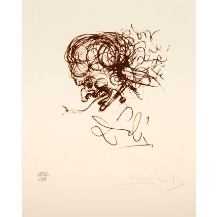Salvador Dalí (1904-1989). Symbols, 1970 Picture 1 Poster Canvas Movie Film Prin