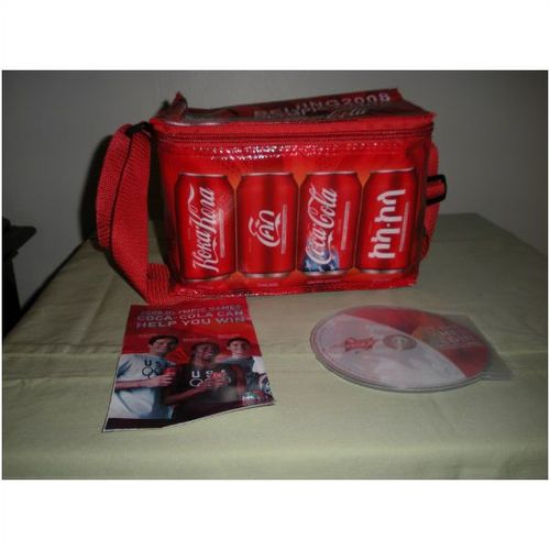 Coca Cola Beijing 2008 Games Cooler + 5 Cokes