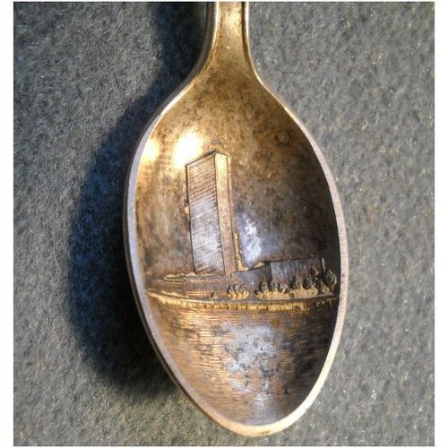 Vintage Souvenir Spoon United Nations Marthinsen