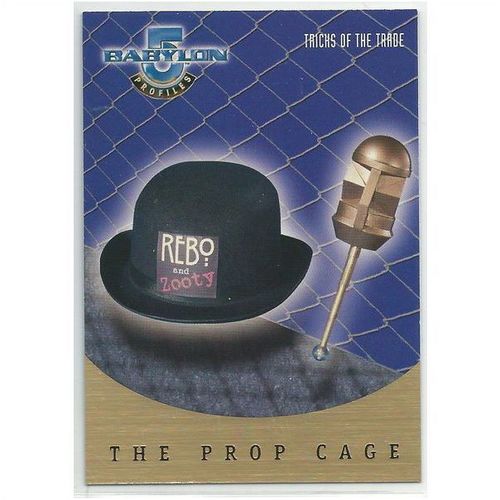 BABYLON 5 PROFILES ' PROP CAGE card # PC12 (1999)