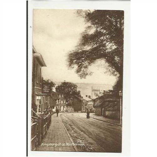 Wiltshire MARLBOROUGH Kingsbury Street Postcard by Tomkins & Barrett