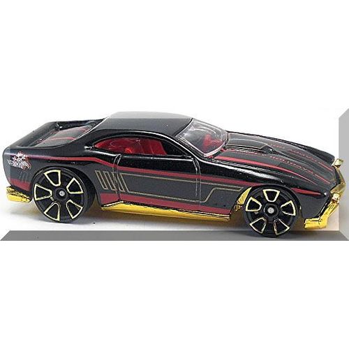 Hot Wheels - GT-03: Holiday Hot Rods #4/6 (2015) *Black / Walmart Exclusive*