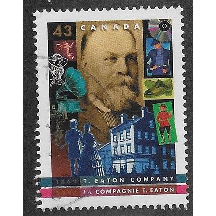 CAN 1994 43c 'T. EATON FINE USED (EBID71-285)