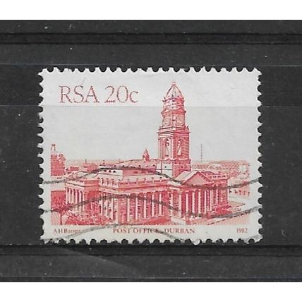 SouthAfrica.SG522 20c Post Office,Durban.Fine Used.Sept21a