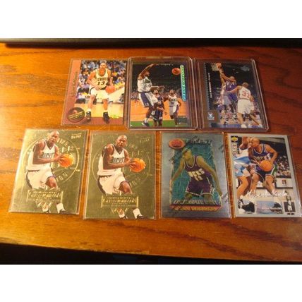 1994-1996, 7- Cards, w/Inserts, GLENN ROBINSON, Bucks
