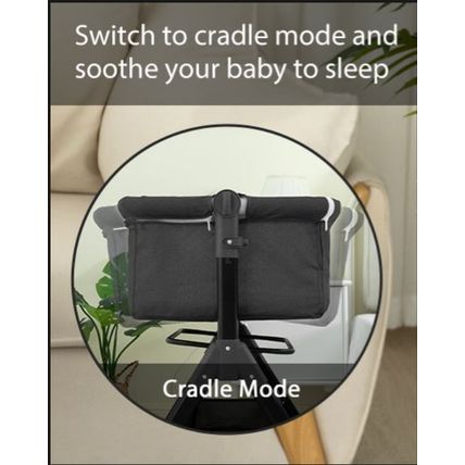 Baby Bassinet, Bedside Bassinet for Baby, 3 in 1 Bassinet Bedside Sleeper