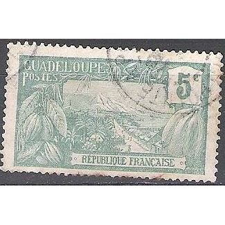 Guadeloupe 1905 Michel 55 O Cote (2004) 0.80 € La vanille Cachet rond