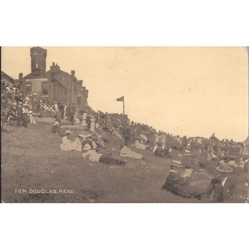 Antique Manx PC 1908 - Douglas Head - IOM