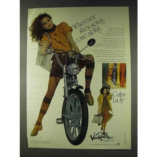 1978 Van Raalte Casual Knee-Hi's Ad - Wherever