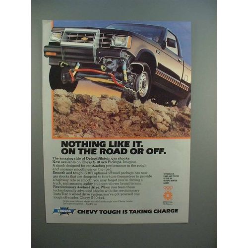 1984 Chevrolet S-10 Pickup Truck Ad - Nothing Like It