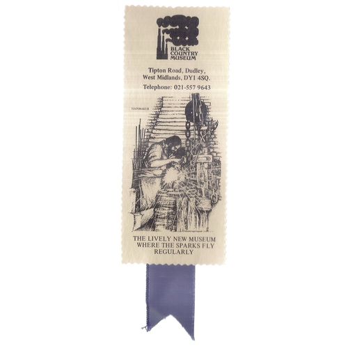 BLACK COUNTRY MUSEUM, DUDLEY, STAFFORDSHIRE card bookmark =