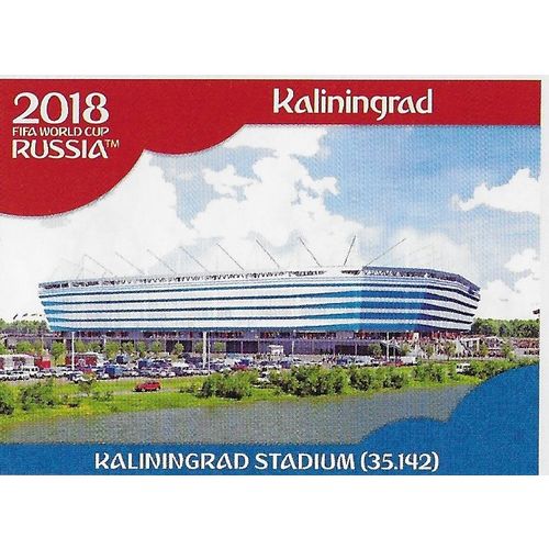 Panini's FIFA World Cup Russia 2018 Stickers: No.9 - Kaliningrad Stadium