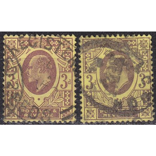 ENGLAND GREAT BRITAIN [1902] MiNr 0108 w A ( O/used ) [01] Farben