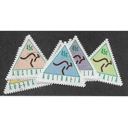 AUS 1994 (SET) (S/A) 'SYMBOLIC KANGAROO' (8v) FINE USED (EBID67-029)