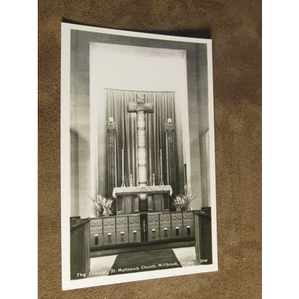 RAP RP Postcard -Chancel, St Mathews Church, Millbrook - Jersey Channel Islands