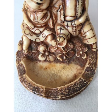 Vintage Courting Couple Pigs Heavy Resin Ashtray Collectable