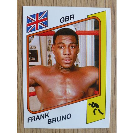Frank Bruno - Panini Supersport Sticker (1987) - #157