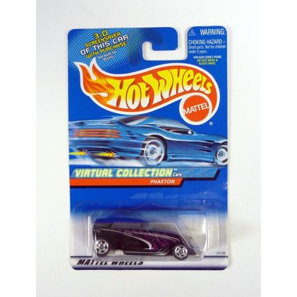 Hot Wheels Phaeton #164 Virtual Collection Black Die-Cast Car 2000