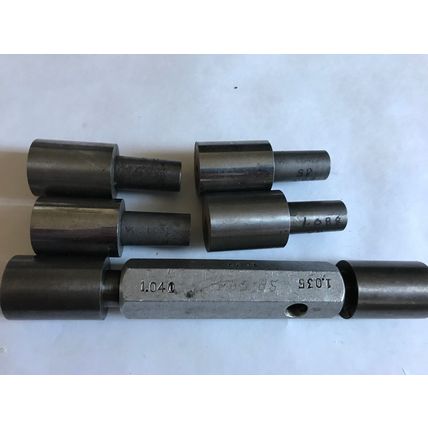 LOT THE PIPE MACHINERY GO NO GO PLUG GAGE 1.040,1.035,1.088,1.032,1.044,1.042,SH