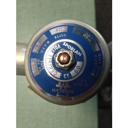 NEW 1/2" FPT SPORLAN 73P SOLENOID VALVE 275 115/230V 400 WK. PR. 12WATTS A-5,SM
