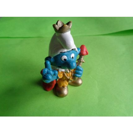 King Emperor smurf yellow colour mould