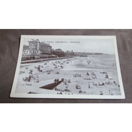 AH&S Postcard - Promenade & Sands, Westbrook - Margate Kent N2