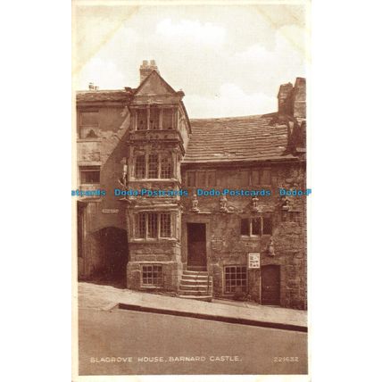 R093830 Blagrove House. Barnard Castle. Valentine. Photo Brown