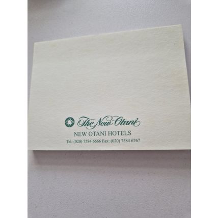 Vintage New Otani Hotels Pad