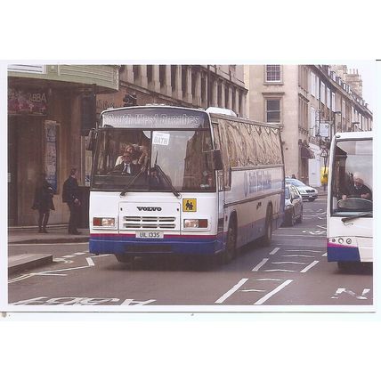 Colour Photograph of South West Coaches Ltd.- UIL 1335 ex Excelsior, Bournemouth
