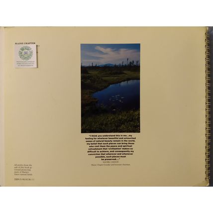 MAINE FOREVER A GUIDE TO NATURE CONSERVANCY PRESERVES IN MAINE ILLUSTRATED