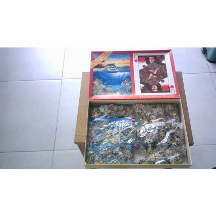 PACK OF FOUR JIGSAW PUZZLES (4 x 500 Pieces)