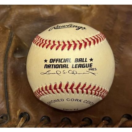 Ralph Branca Signed Autographed Official National League (ONL) Baseball