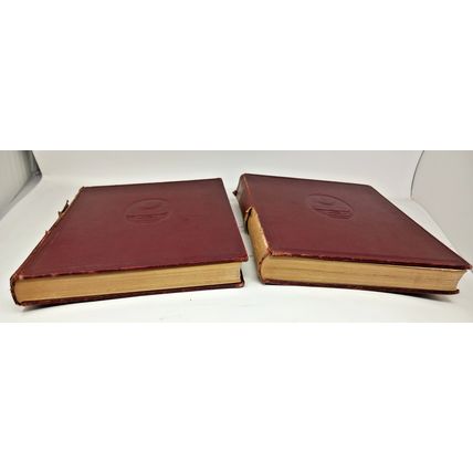 Locomotives Vol One and Two 1 &2 by A.M. Bell. Hardback books Railway Train 1936