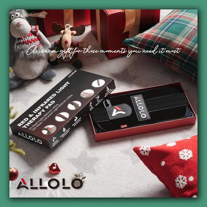 ALLOLO Red Light Therapy for Body, 3-In-1 LED Bead with Timer Remote Control, 12