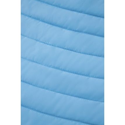 Myosotis Solid Color Quilted Zip-up Puffer Jacket