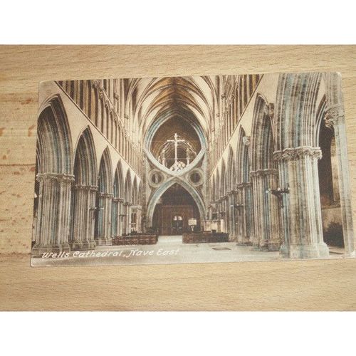 East Nave Wells Cathedral Somerset - Frith Postcard